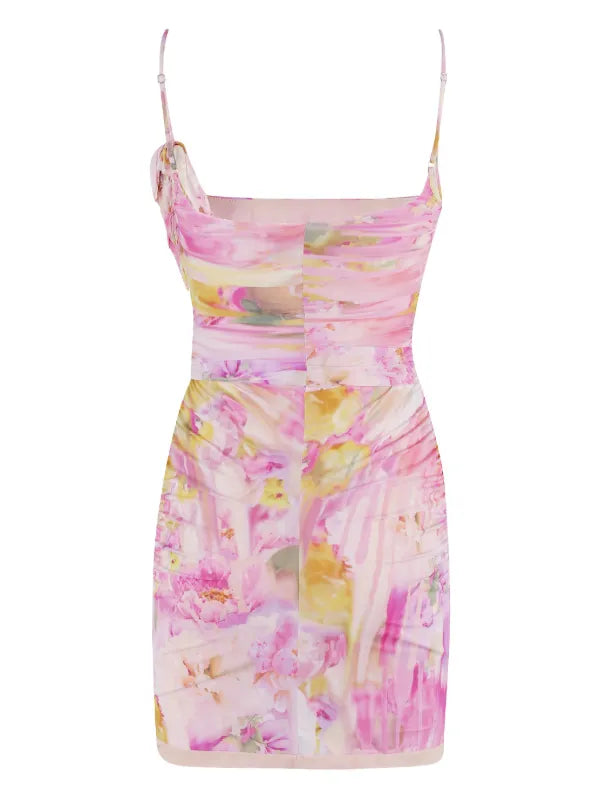 Blumarine Floral Jersey Dress