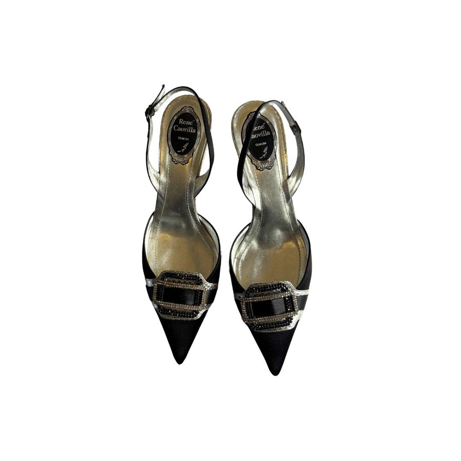 Rene Caovilla Kitten Heels