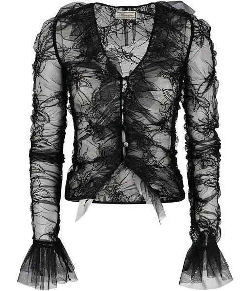 Blumarine Tulle Top