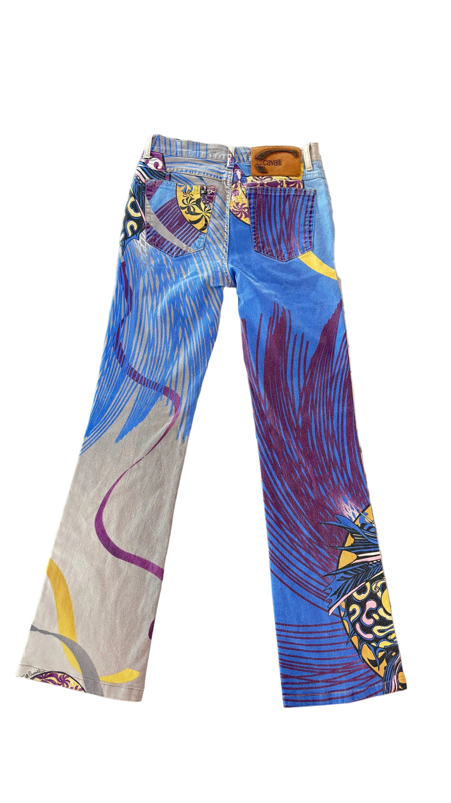 Multicolor Printed Just Cavalli Pants
