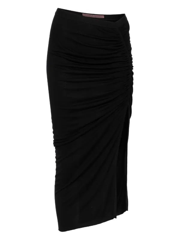 Rick Owens Svita Knee Knit Skirt