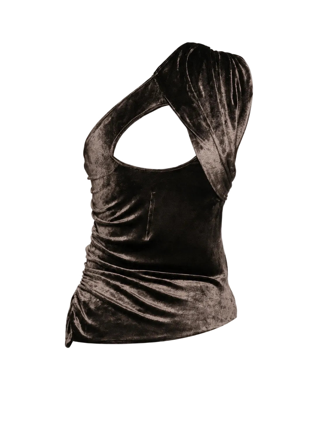 Rick Owens Velour Amira Knit Top
